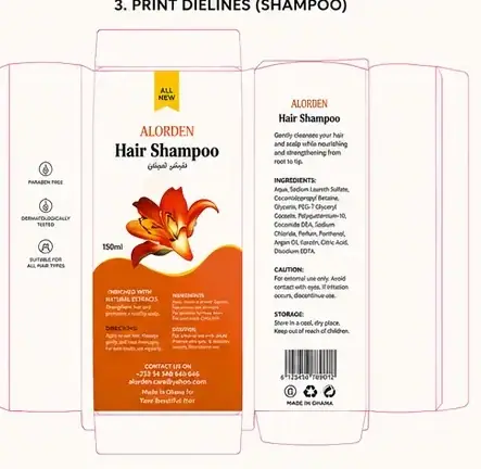 Alorden print dieline (shampoo)