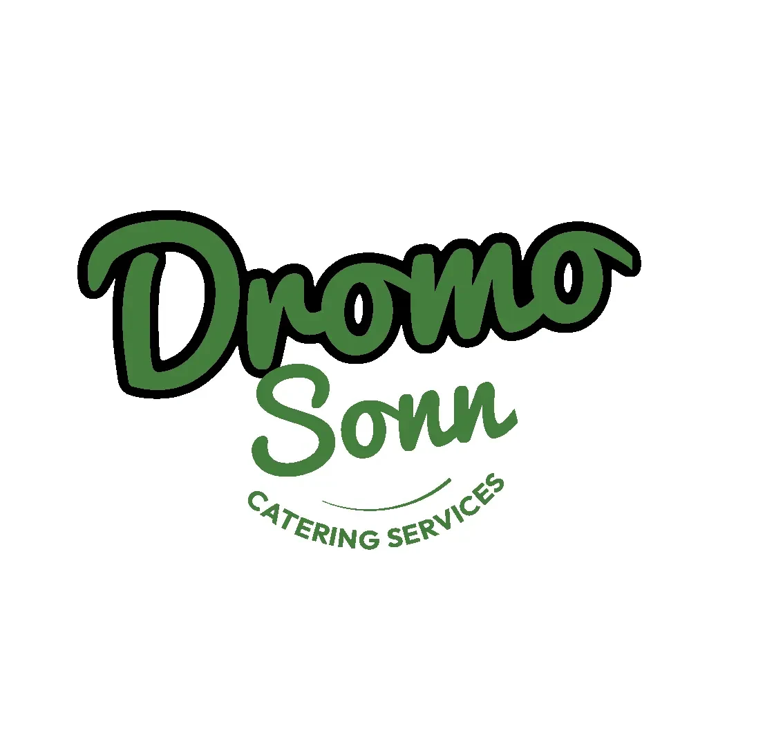 Final Dromo Sonn logo in green on a white background