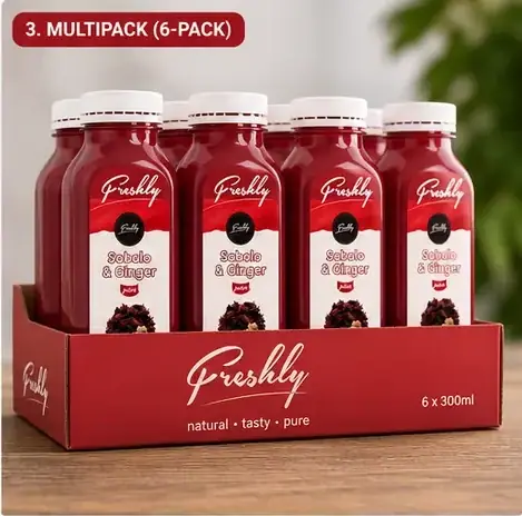 Freshly multipack (6-pack)