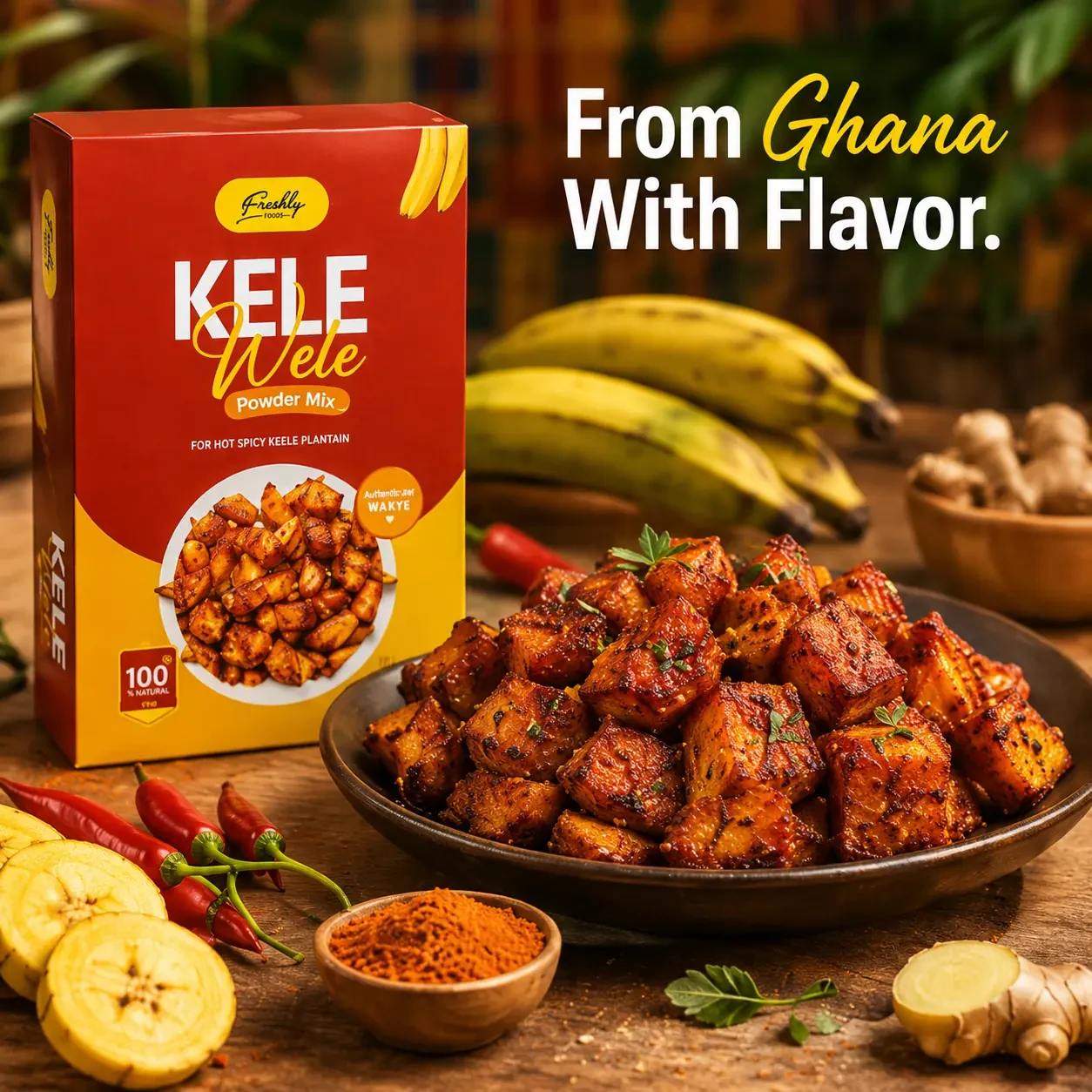 From Ghana With Flavor — heritage-led ad
