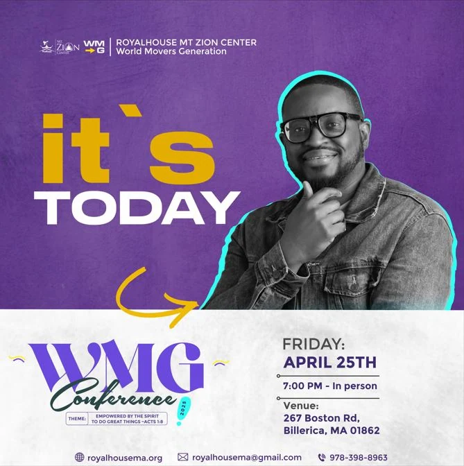 It’s Today graphic for Friday, April 25 at 7:00 PM